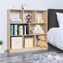 New Wooden Bookcase Storage Display - FREE P&P Image 2