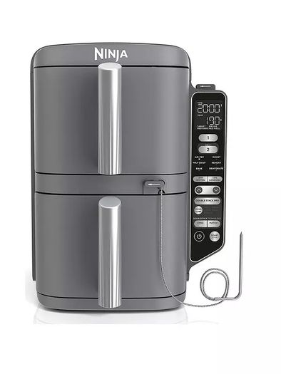 Ninja Double Stack XL 2-Level Air Fryer with Smart Cook System 9.5L SL451UK