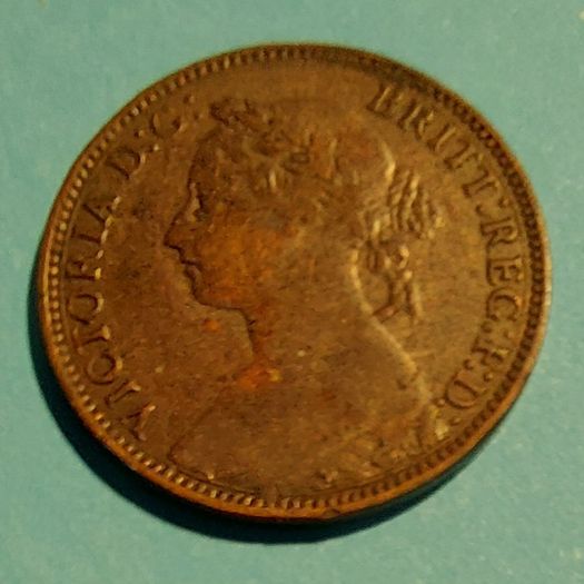 1891 Victorian Farthing coin Extremely Fine Condition