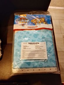 paw patrol birthday table cloths