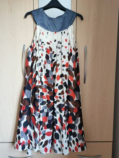 NEW - Gharani strok silk dress UK14