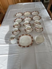 Vintage Salisbury Fine Bone China Tea Set -20 piece