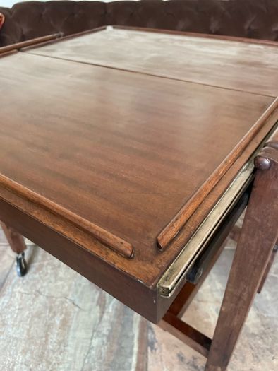 Antique Art Deco Metamorphic Side Table Tea Trolley 1920s