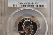 USA United States 1964 Silver Proof Washington Quarter PCGS PR68