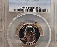 USA United States 1964 Silver Proof Washington Quarter PCGS PR68