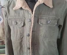 Gap Kids Sherpa lined Trucker Jacket Size L/ Age 10-12