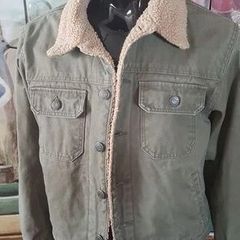 Gap Kids Sherpa lined Trucker Jacket Size L/ Age 10-12