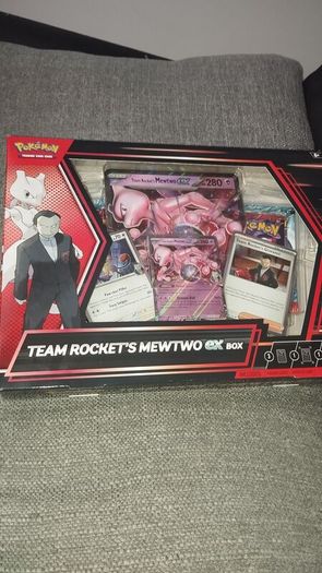 Pokemon Team Rocket Mewtwo Ex Box