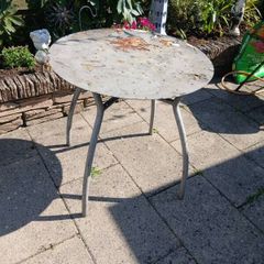 Metal Heavy Garden Table