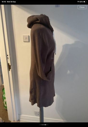dress bnwt H&M hoodie dress size medium rrp 39.99