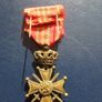 Belgium War Cross 1914-18.For Gallantry in combat. Image 2