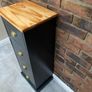 Tall Narrow 4 Drawer Chest of Drawers / Storage Unit Refinished Image 4