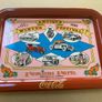 Coca Cola Metal Tray 1986 Florida Image 2