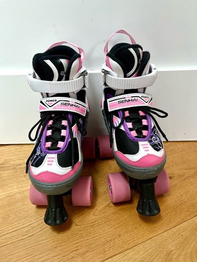 Adjustable roller skates size 33-36