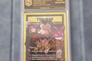 Custom Pokemon 2023 Ted Lewis Autograph Card Limited edition