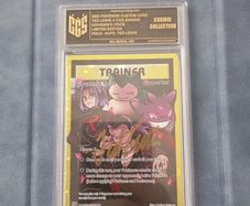 Custom Pokemon 2023 Ted Lewis Autograph Card Limited edition