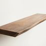 Solid Walnut & Oak Floating Shelves Made to Measure Free Delivery Ireland Image 8