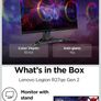 Lenovo Legion R27QE Gaming Monitor 27" QHD IPS 200Hz 0.5ms MPRT Image 2