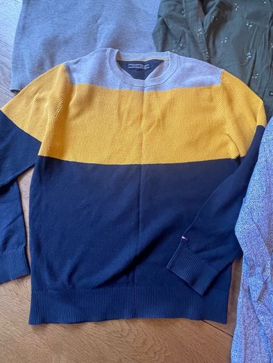Men 7 piece clothing bundle size M Tommy Hilfiger Zara Next Selected Homme Moss