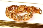 Vintage 9ct Gold Celtic Bracelet