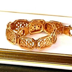 Vintage 9ct Gold Celtic Bracelet