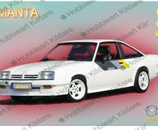 Opel Manta B 400 classic car tin metal sign