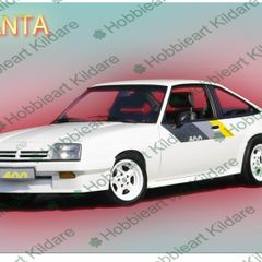 Opel Manta B 400 classic car tin metal sign