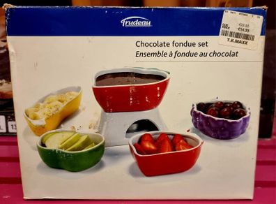 Fondue set, in good condition as new.