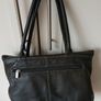 Black leather Bag 15 euro Image 2