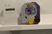 Pokemon Celebrations Greninja Gold Star Tin - Factory Sealed