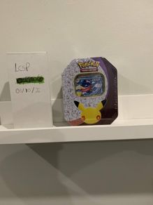 Pokemon Celebrations Greninja Gold Star Tin - Factory Sealed