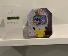 Pokemon Celebrations Greninja Gold Star Tin - Factory Sealed