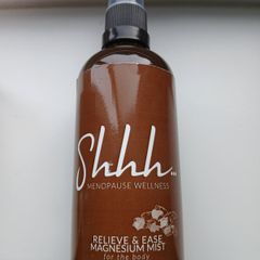 Shhh Menopause Wellness Relieve & Ease Magnesium Mist, 100ml, new
