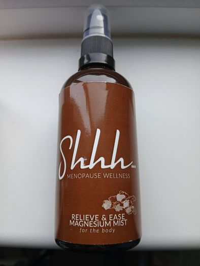 Shhh Menopause Wellness Relieve & Ease Magnesium Mist, 100ml, new