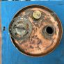 Vintage Copper Double Burner Oil Lamp Image 4
