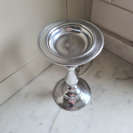 Silver Candle Holder