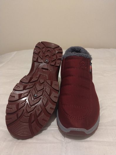 Fleece Lined Waterproof Ankle Boots New