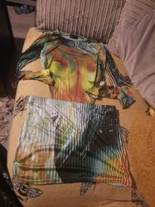 pretty little thing matching bodysuit and skirt