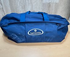 Samsonite Navy Blue Travel Duffle Bag - Large - Soft Shell
