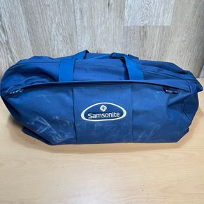Samsonite Navy Blue Travel Duffle Bag - Large - Soft Shell