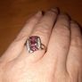9 Carat Diamond and Tormounline Ring Image 3
