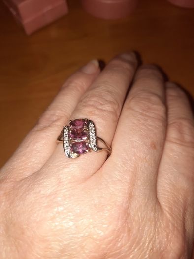 9 Carat Diamond and Tormounline Ring