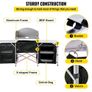 Black Camping Outdoor Kitchen Steel Windscreen Camping Kitchen Storage Table 3 Zippered Bags Camping Cook Table 2 Side Tables Camp Cook Table Portable Outdoor Camping Table for Outdoor (FREE SHIPPING) Image 7