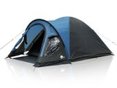 3 Person Dome Tent Window Stem Ventilation Waterproof 5000mm Blue Grey