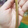 Vintage Monet Gold Tone Choker Image 6
