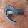 Normandy vintage trench art horseshoe matchbox holder Image 5