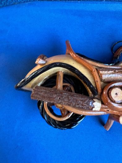 Wooden Motorcycle Desk Accessories/ Ornament