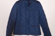 French Connection Navy Blue Diamond Quilted Jacket 8UK/36EU
