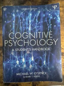 Cognitive Psychology: A Student's Handbook - 7th Edition