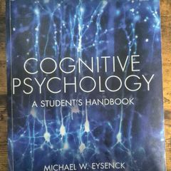 Cognitive Psychology: A Student's Handbook - 7th Edition